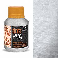 Detalhes do produto Tinta PVA Daiara Prata 102 - 80ml